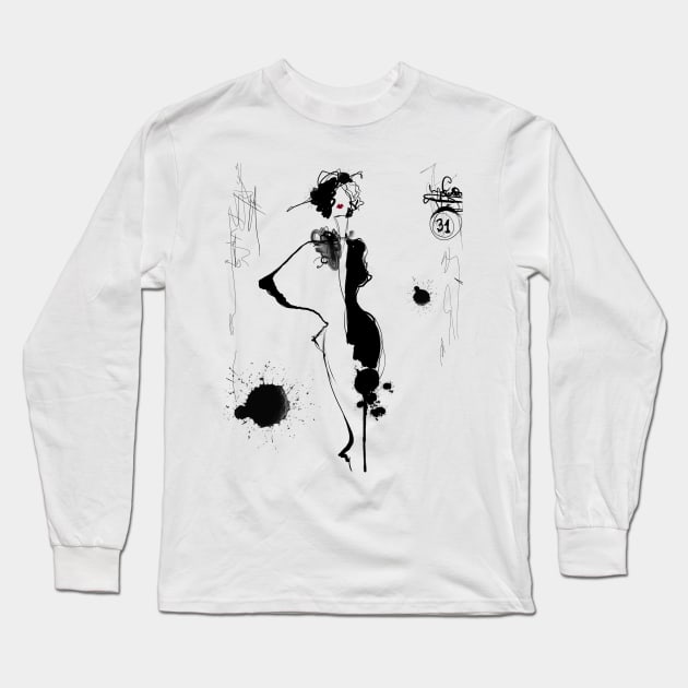 31, Rue Cambon Long Sleeve T-Shirt by Natxa